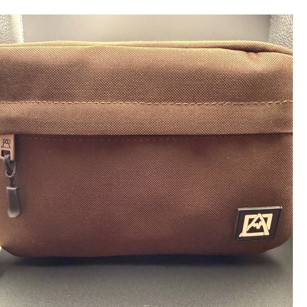 Avalanche Outdoor Supply Company Brown‎ Canvas Sling Bag Fanny Pack Pouch